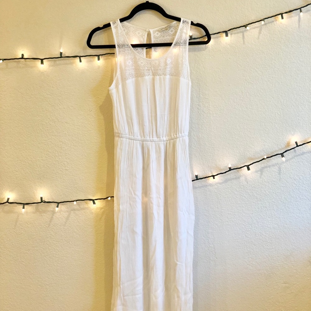AE White Maxi Dress